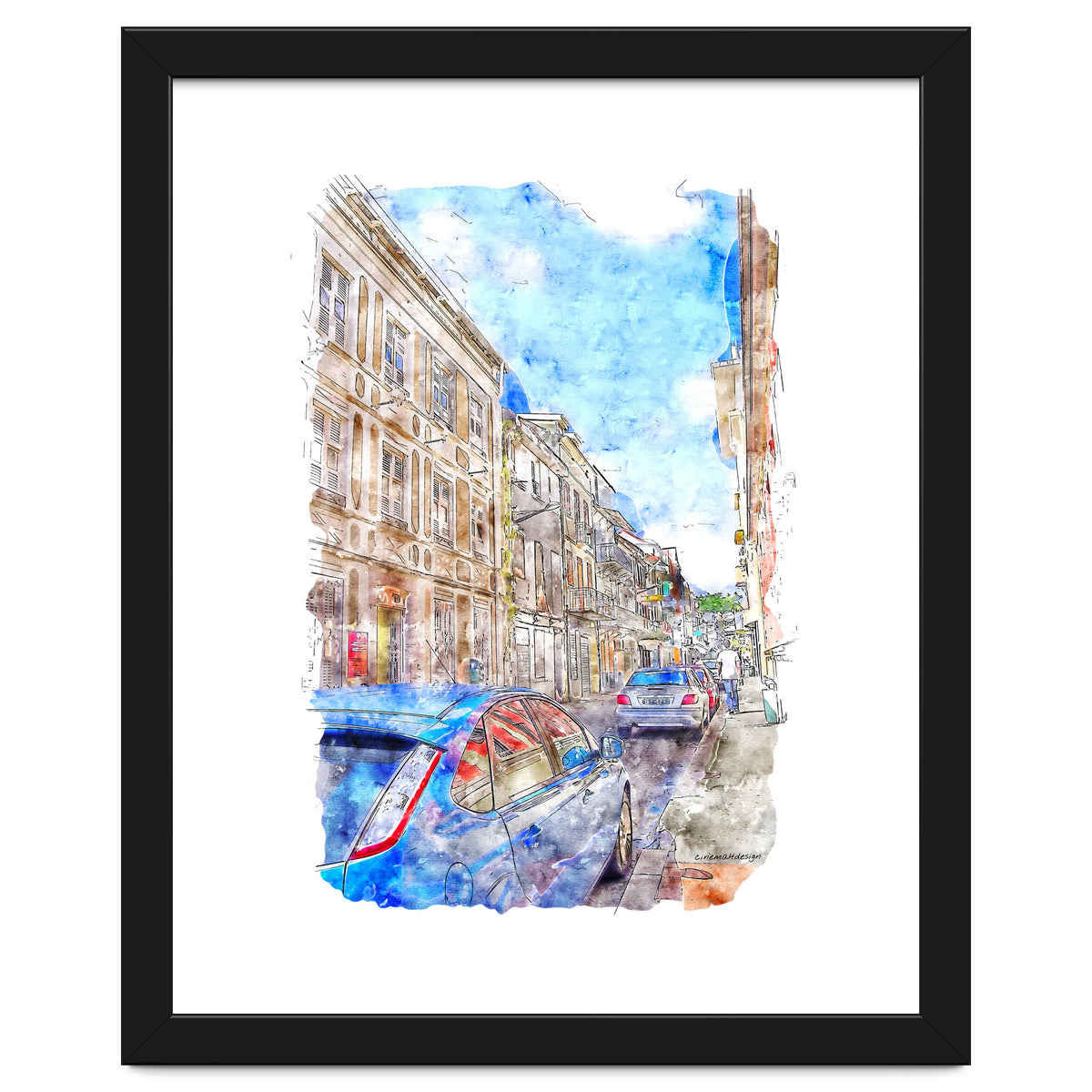 Street of Fort-de-France