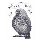 Owl Bla Bla Bla (Print Only) thumbnail