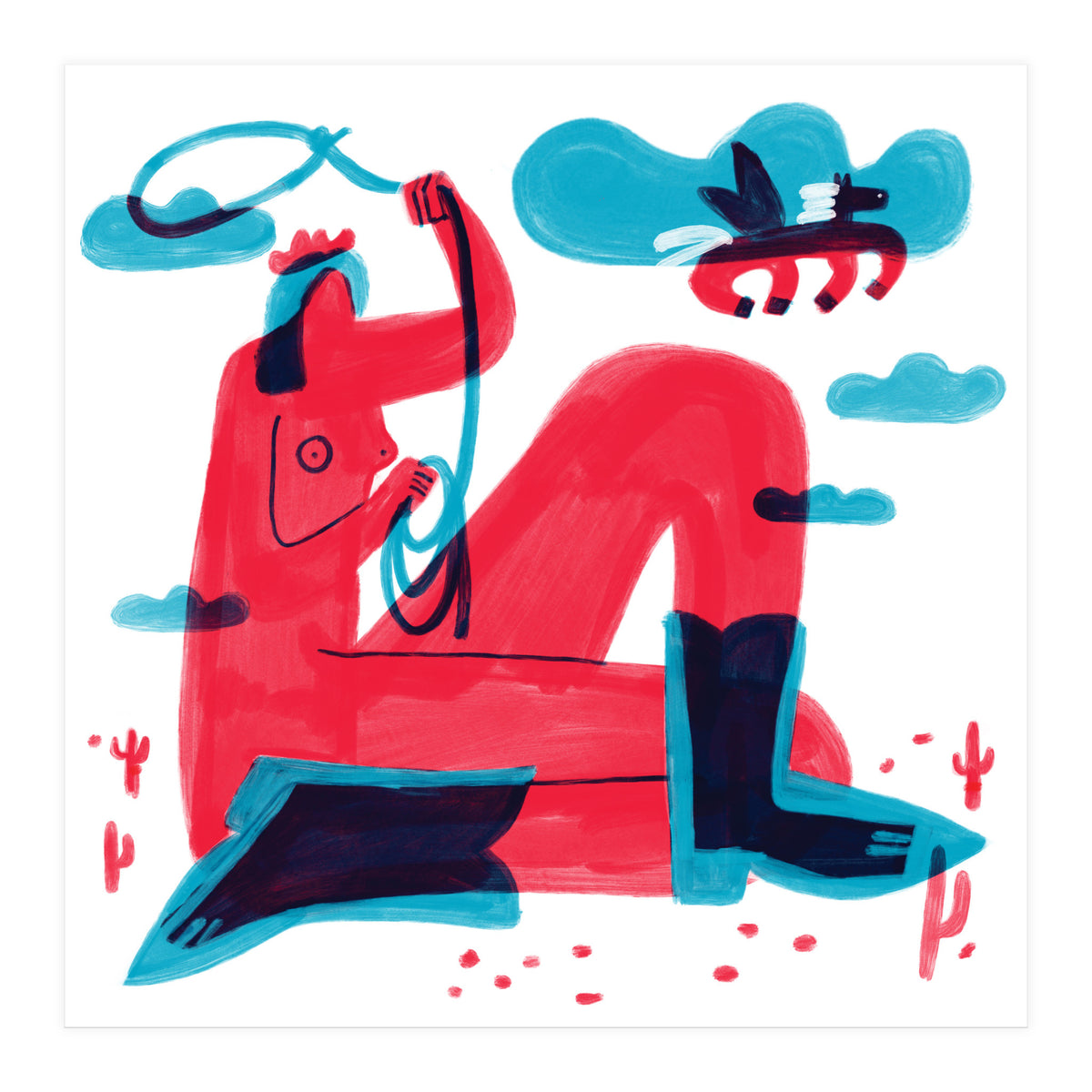 Runaway Pegasus (Print Only)