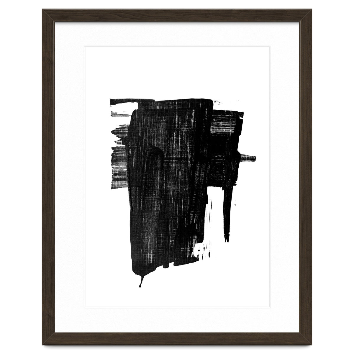 Minimalist Textured Brushstroke Art #2