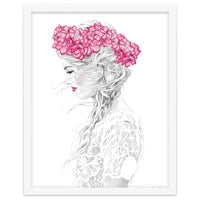 Pink Hydrangea Girl