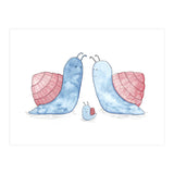 Blue Snail Family (Print Only) thumbnail