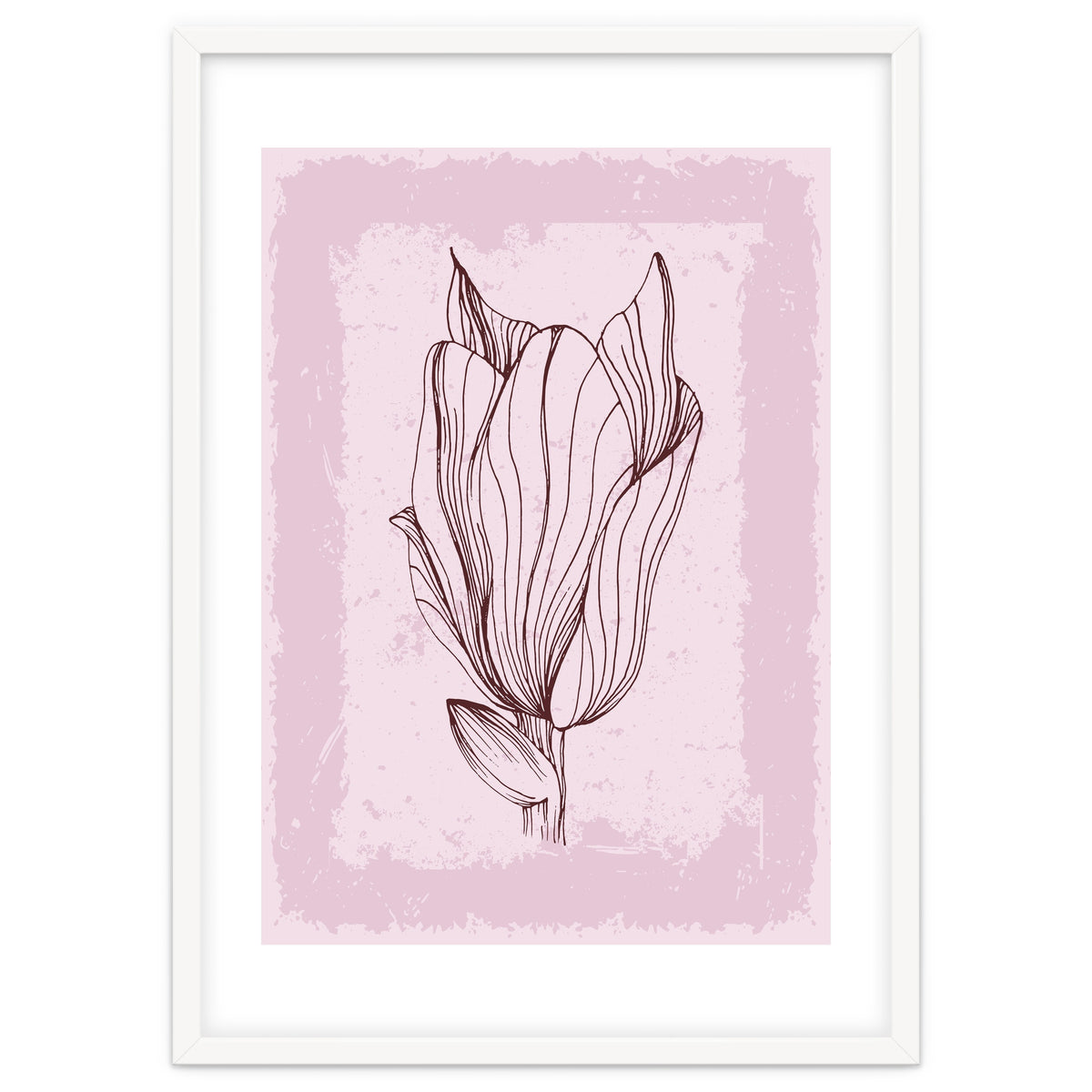 Magnolia Abstract Geometric Nordic