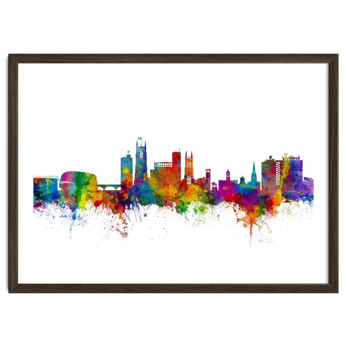 Derby England Skyline