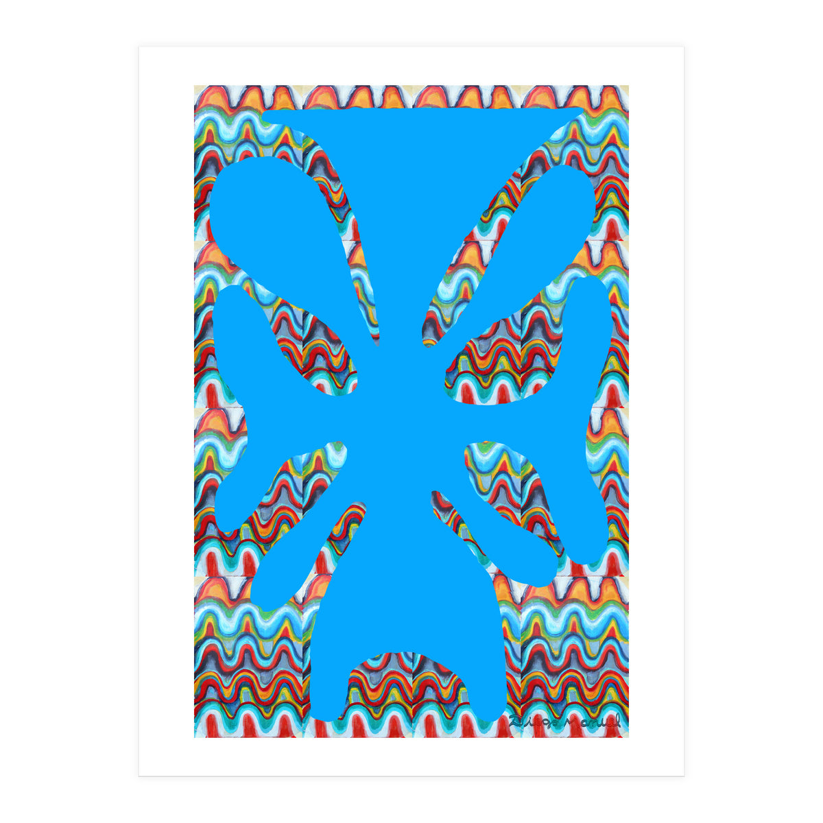 Pop Abstract 2023 Tapiz 6 (Print Only)