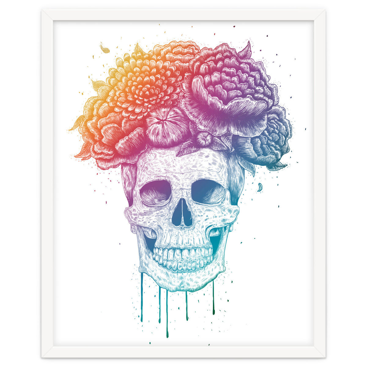 Colorful Skull