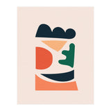 Colorful Nordic Abstract Shapes (Print Only) thumbnail