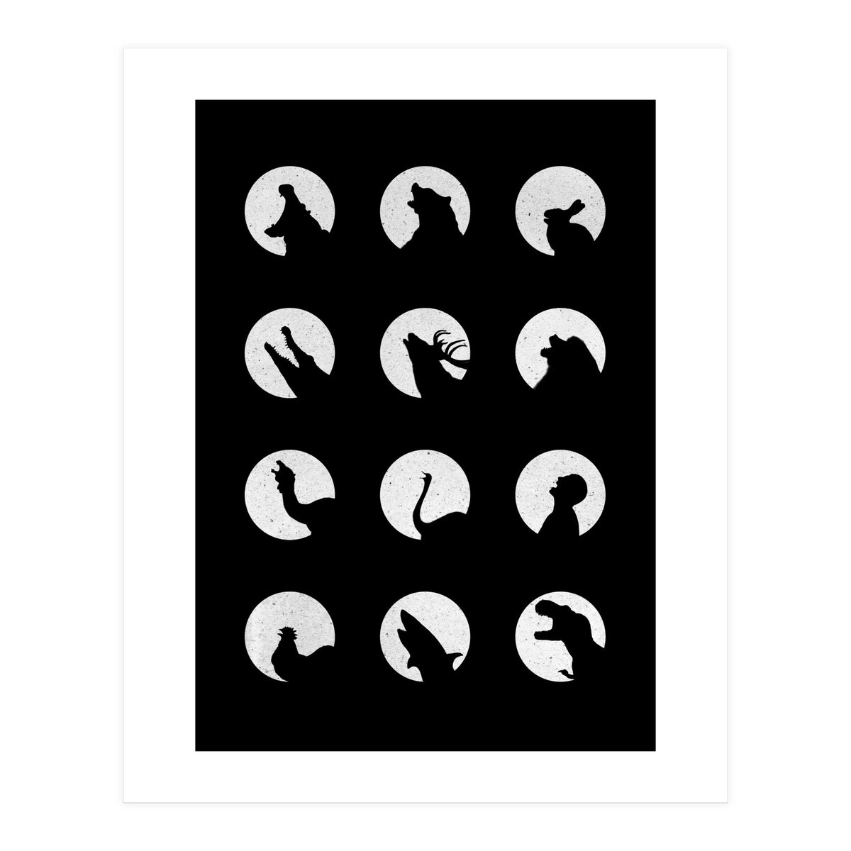 Wolf's Night Off (Print Only)