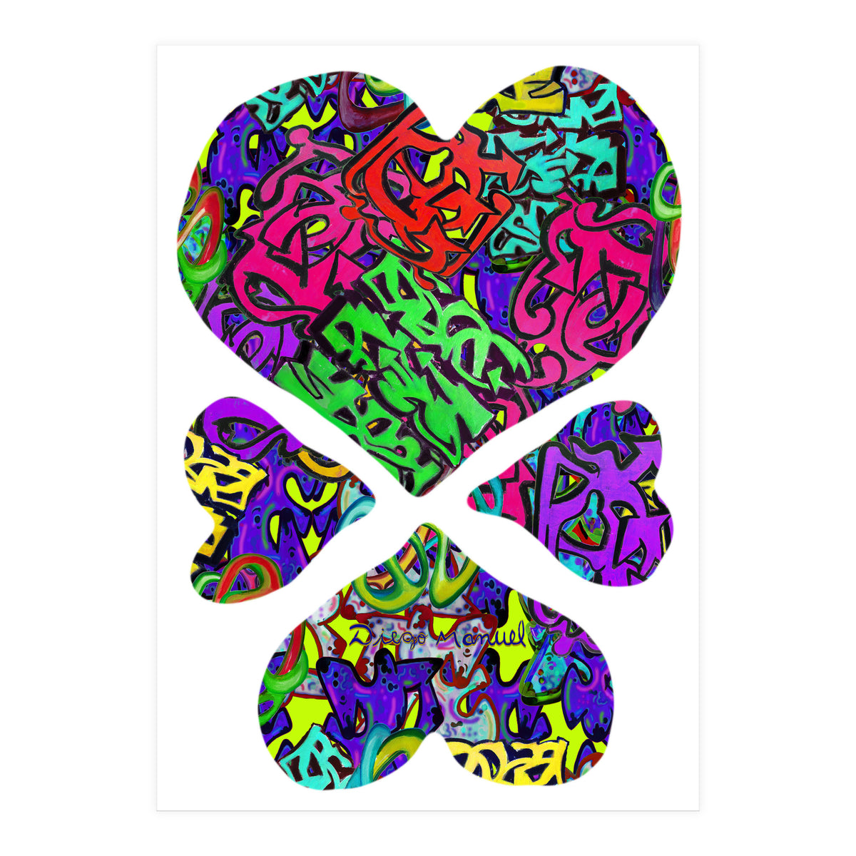 4 Corazones 12 (Print Only)