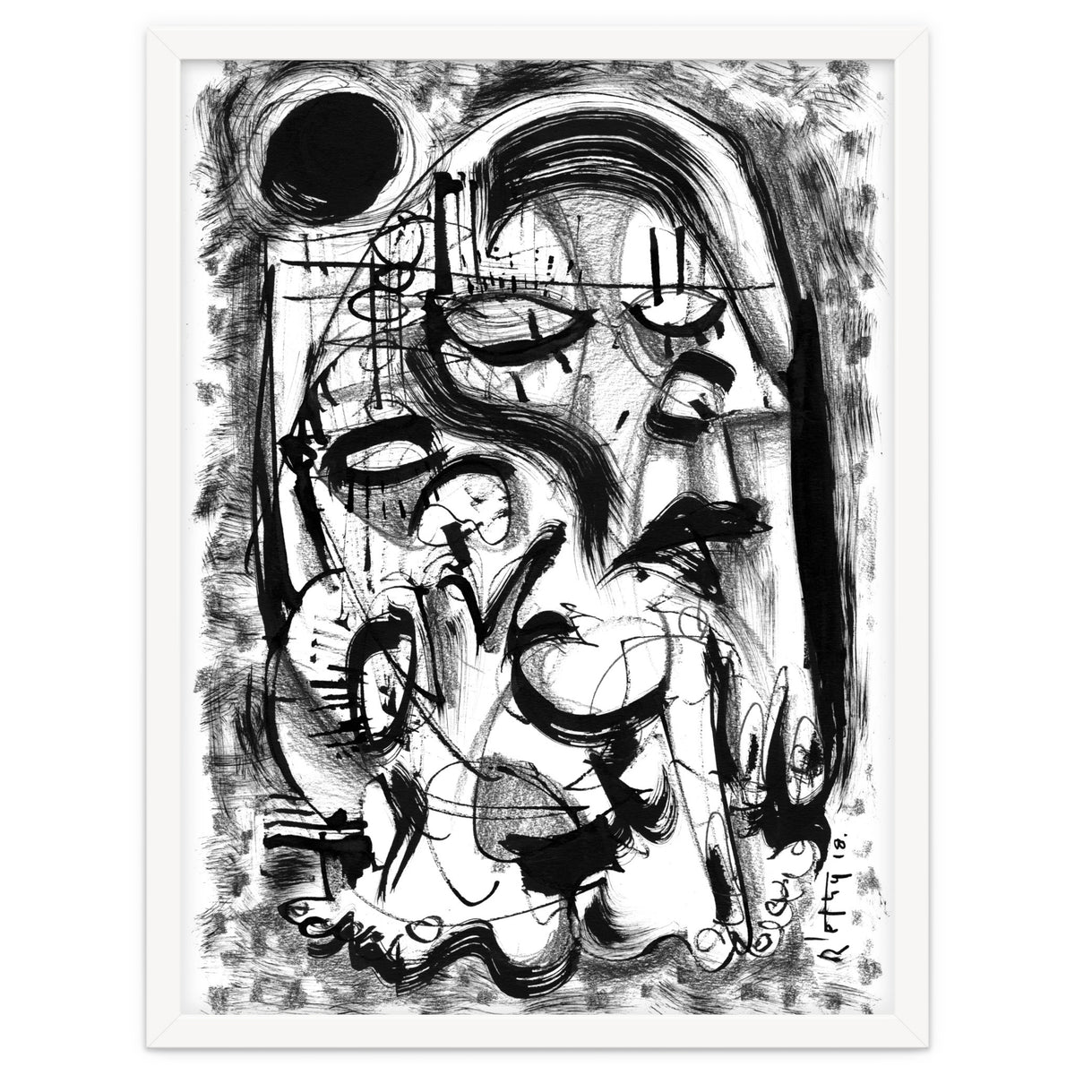 The Witch and Her Sons - b&w