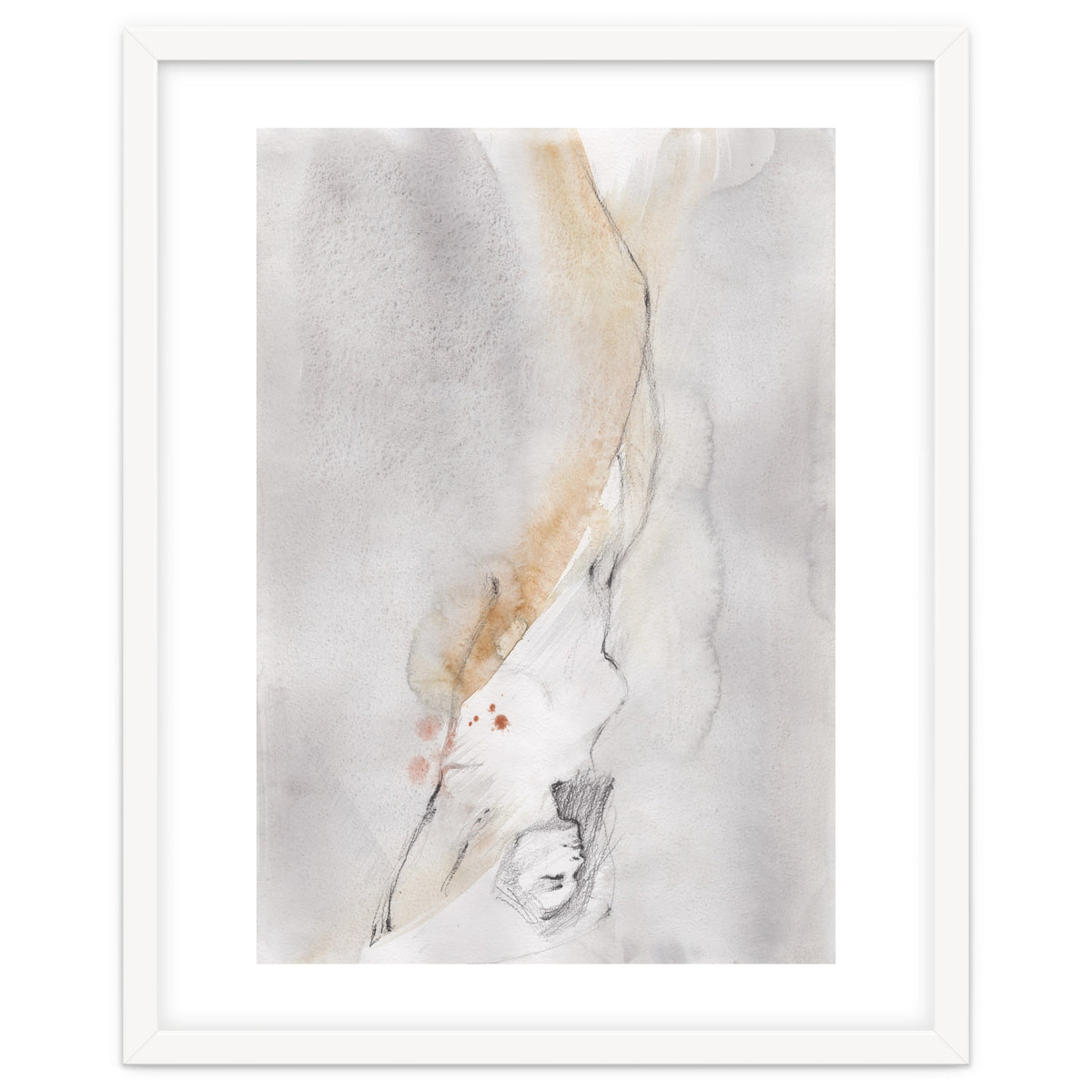 Drawing of a beautiful girl