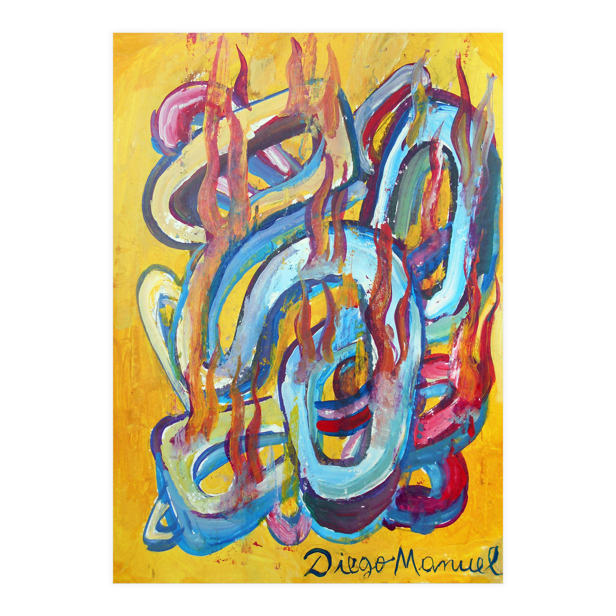 Graffiti Goteado 3 (Print Only)