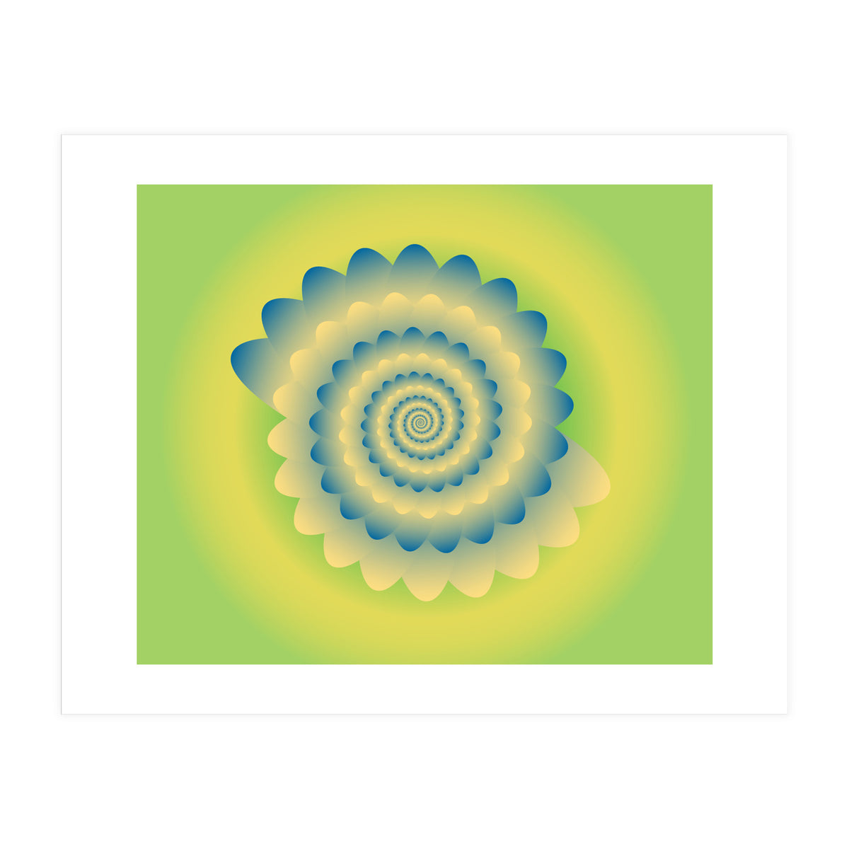 3D Flower Art (Print Only)