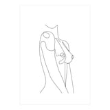 female chest line  (Print Only) thumbnail