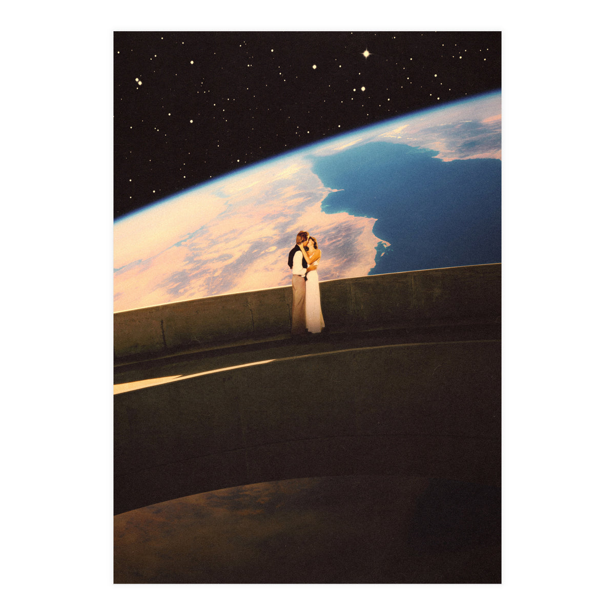 Lovers On The Bridge (Print Only)