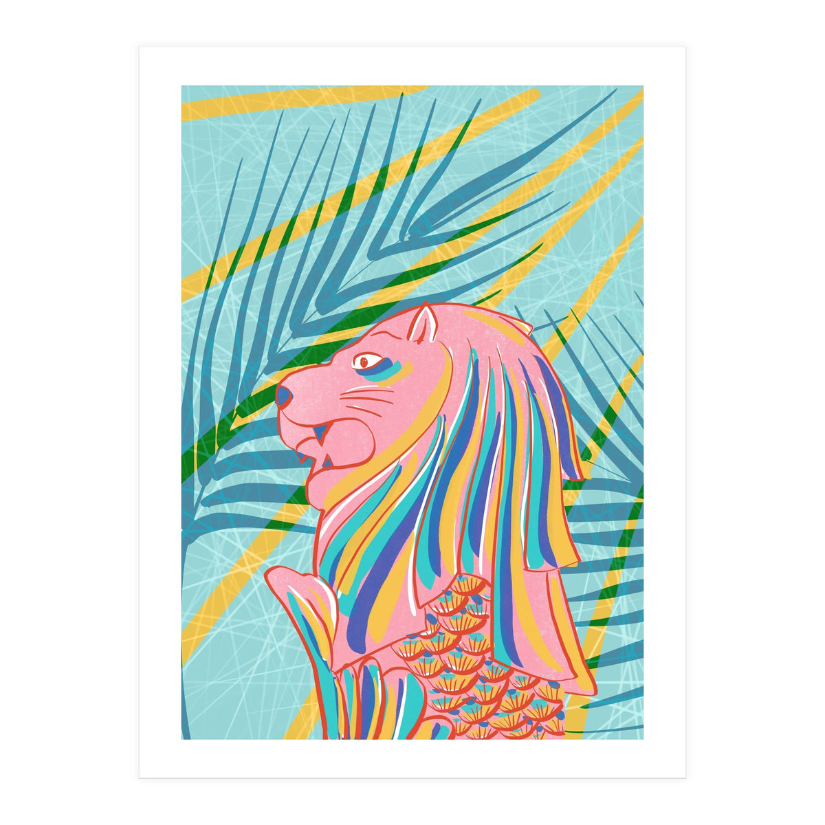 Merlion Singapore (Print Only)