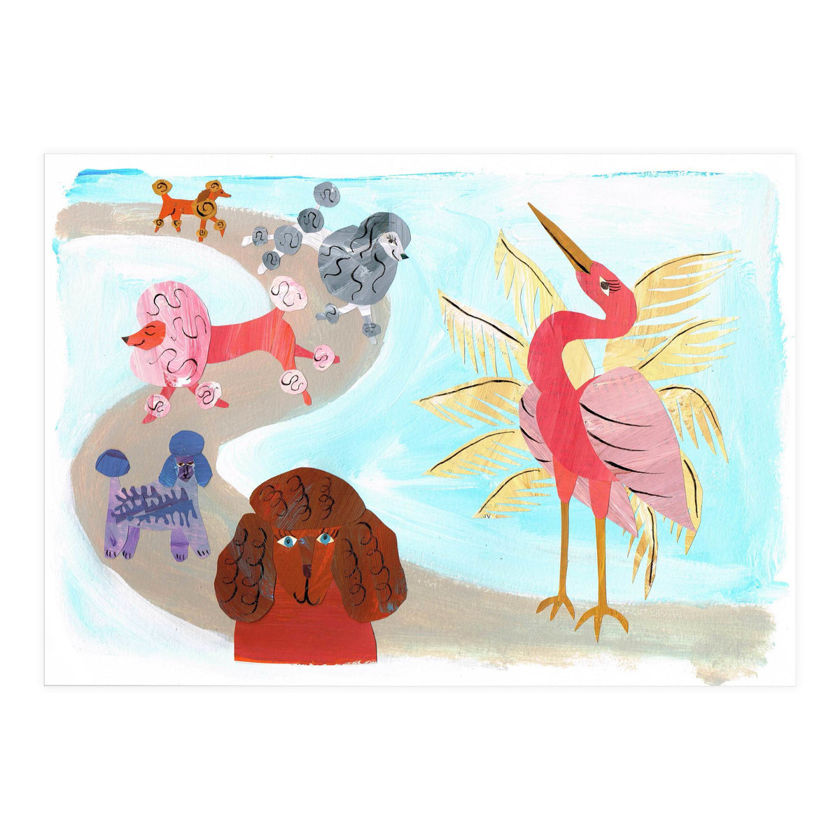 Poodles (Print Only)