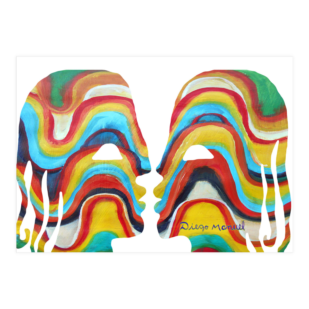 Abstracto Pop Nuevo 7  (Print Only)