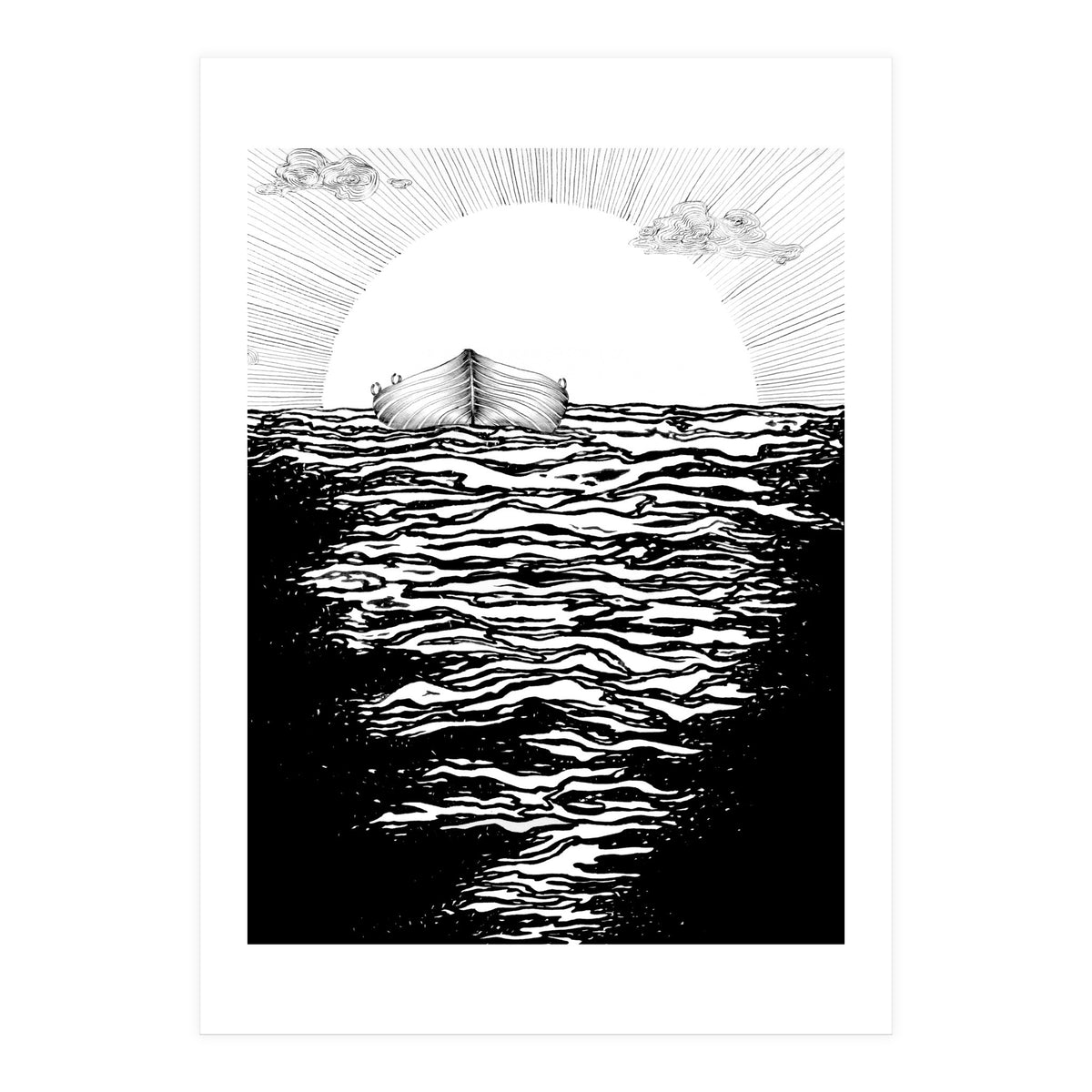 Abandoned To The Sun (Print Only)