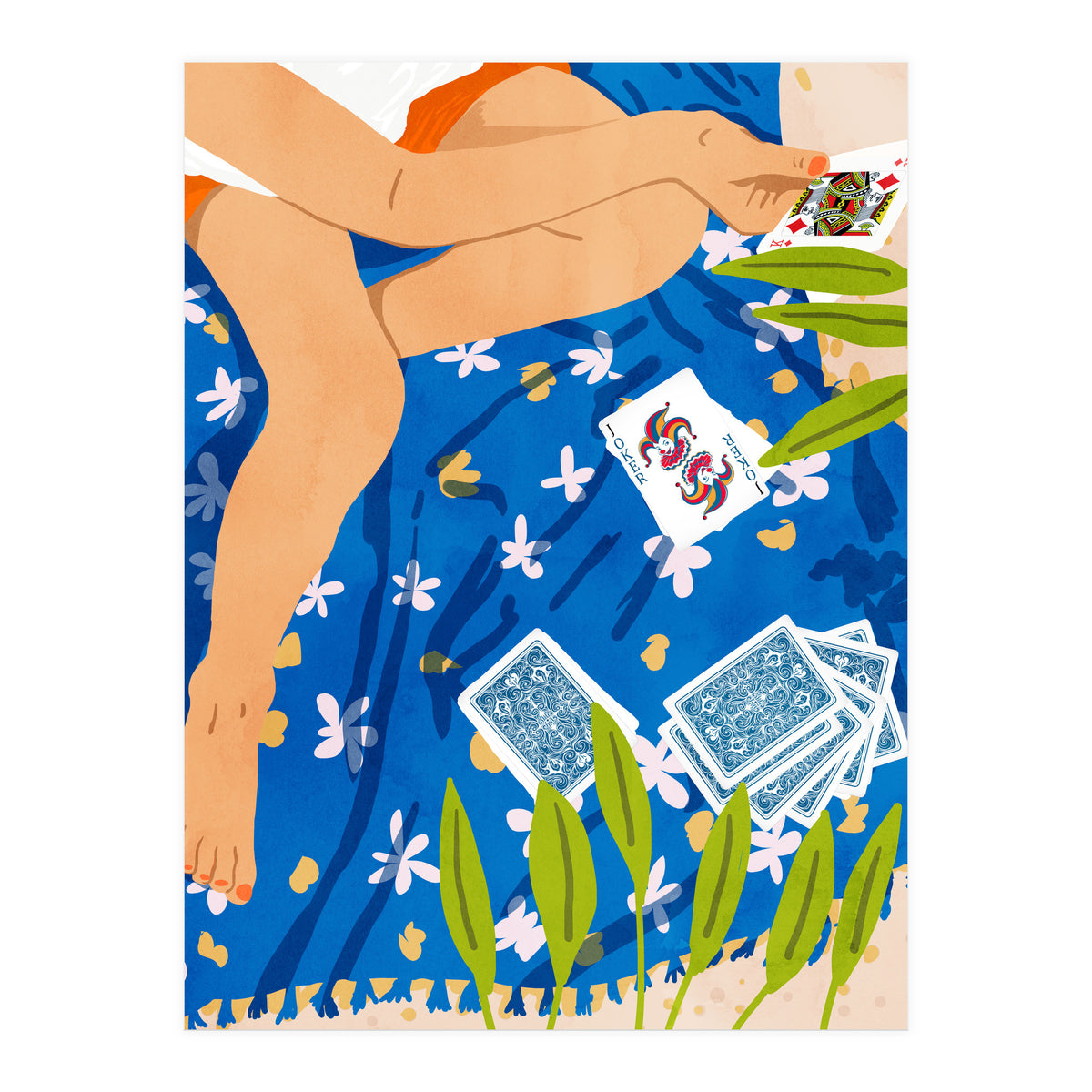 The Hand You Are Dealt Is Determinism, The Way You Play It Is Free Will (Print Only)