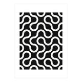 My Favorite Geometric Patterns No.36 - Black (Print Only) thumbnail