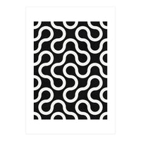 My Favorite Geometric Patterns No.36 - Black (Print Only)