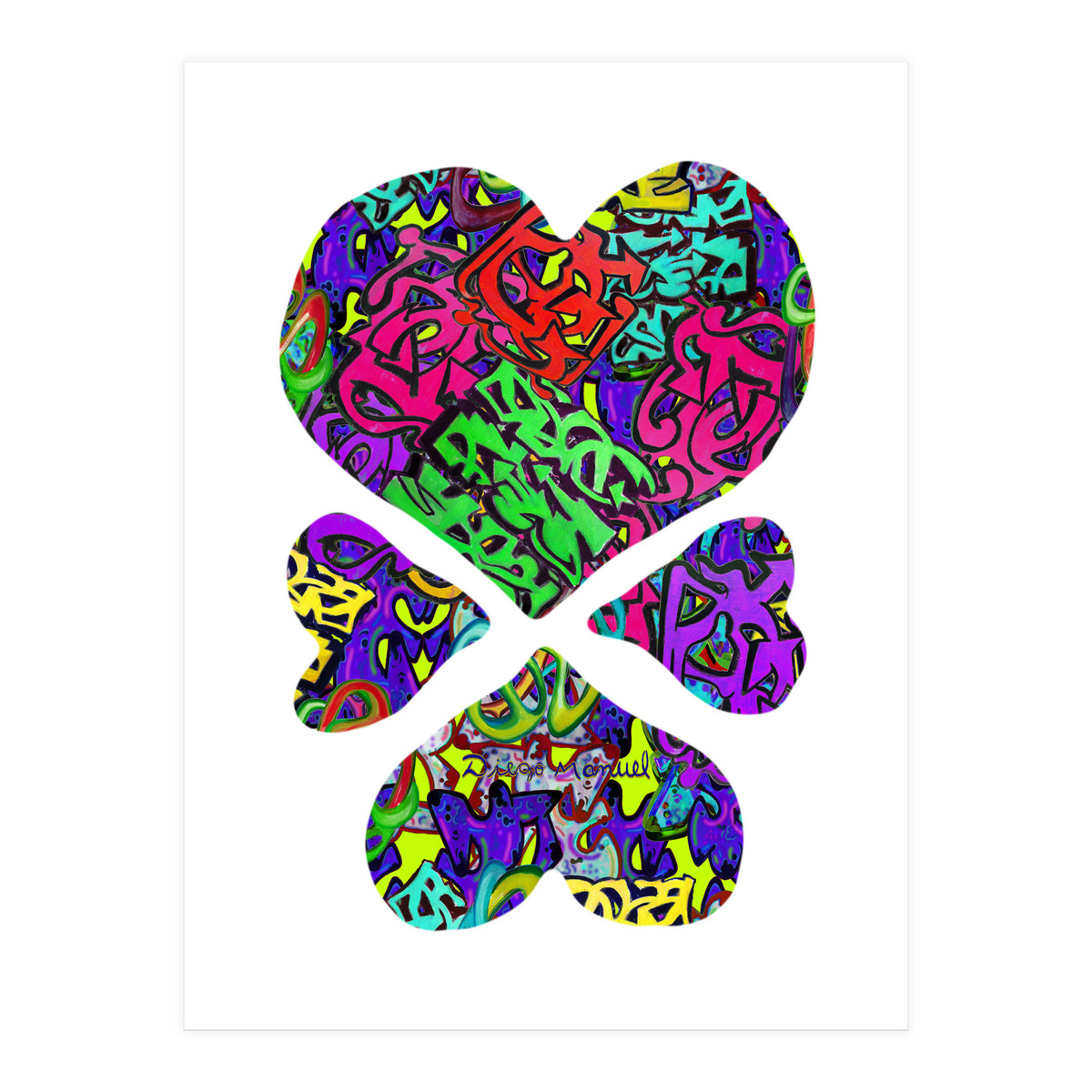 4 Corazones 12 (Print Only)