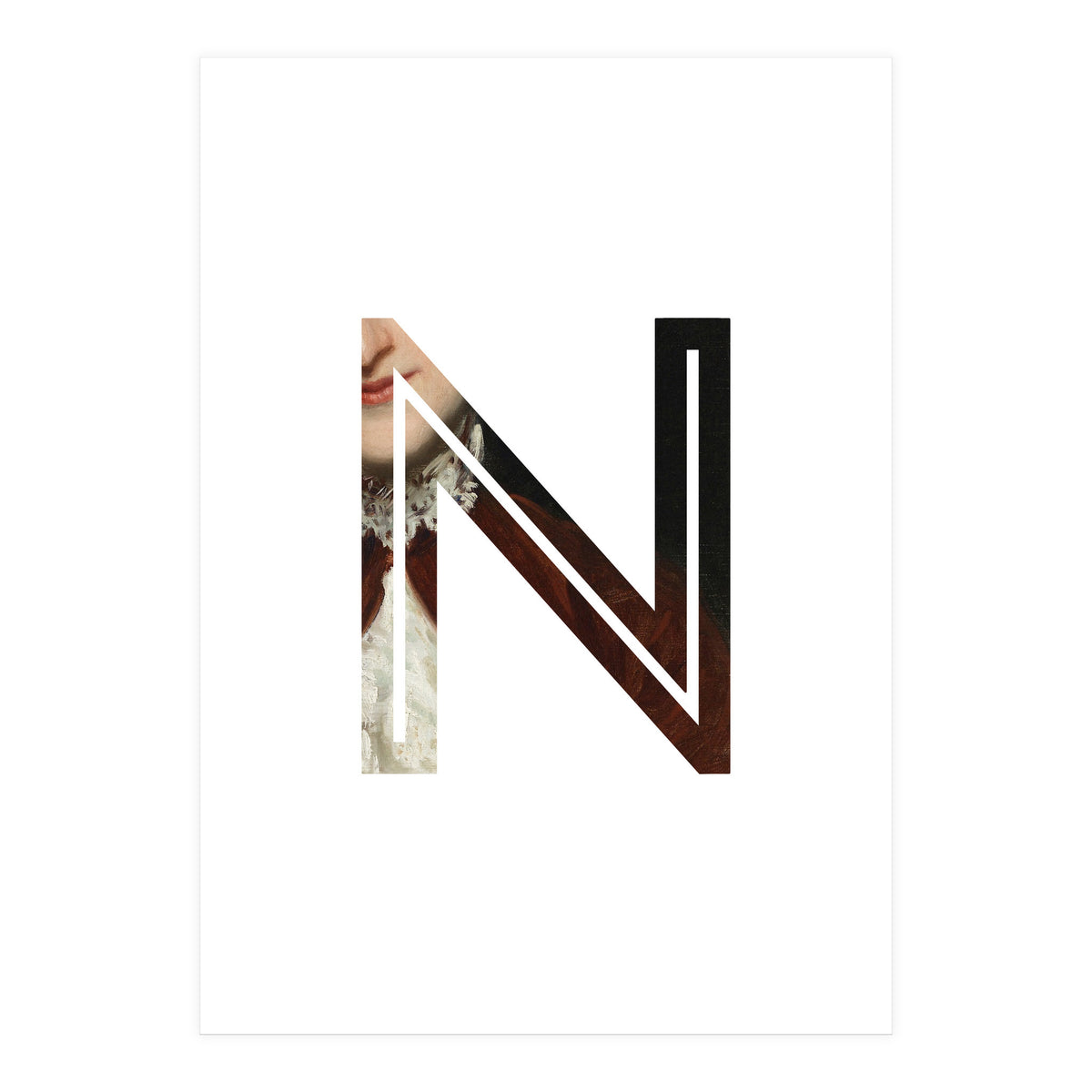 Letter N - (Impress) (Print Only)