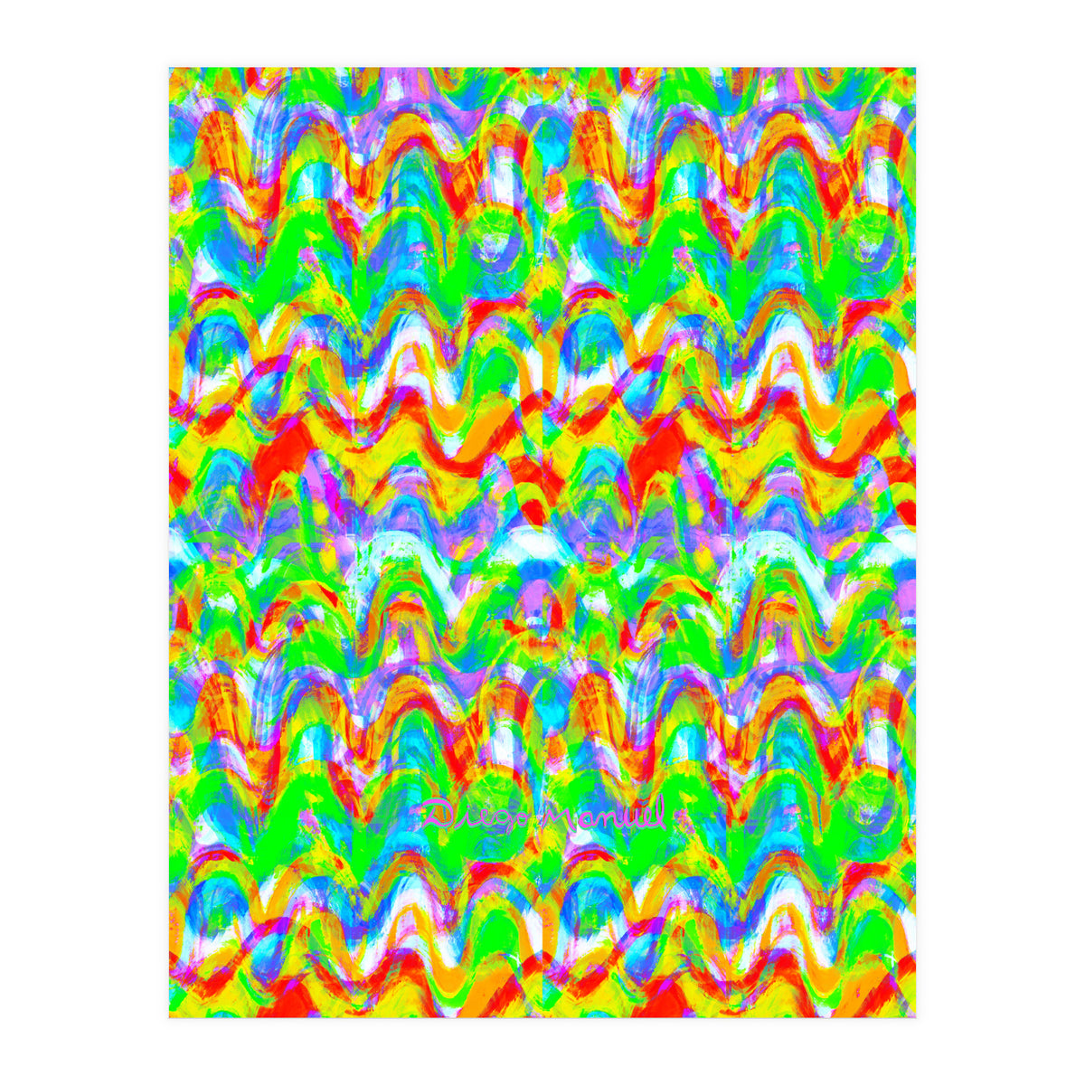 Pop Abstract A 64 (Print Only)