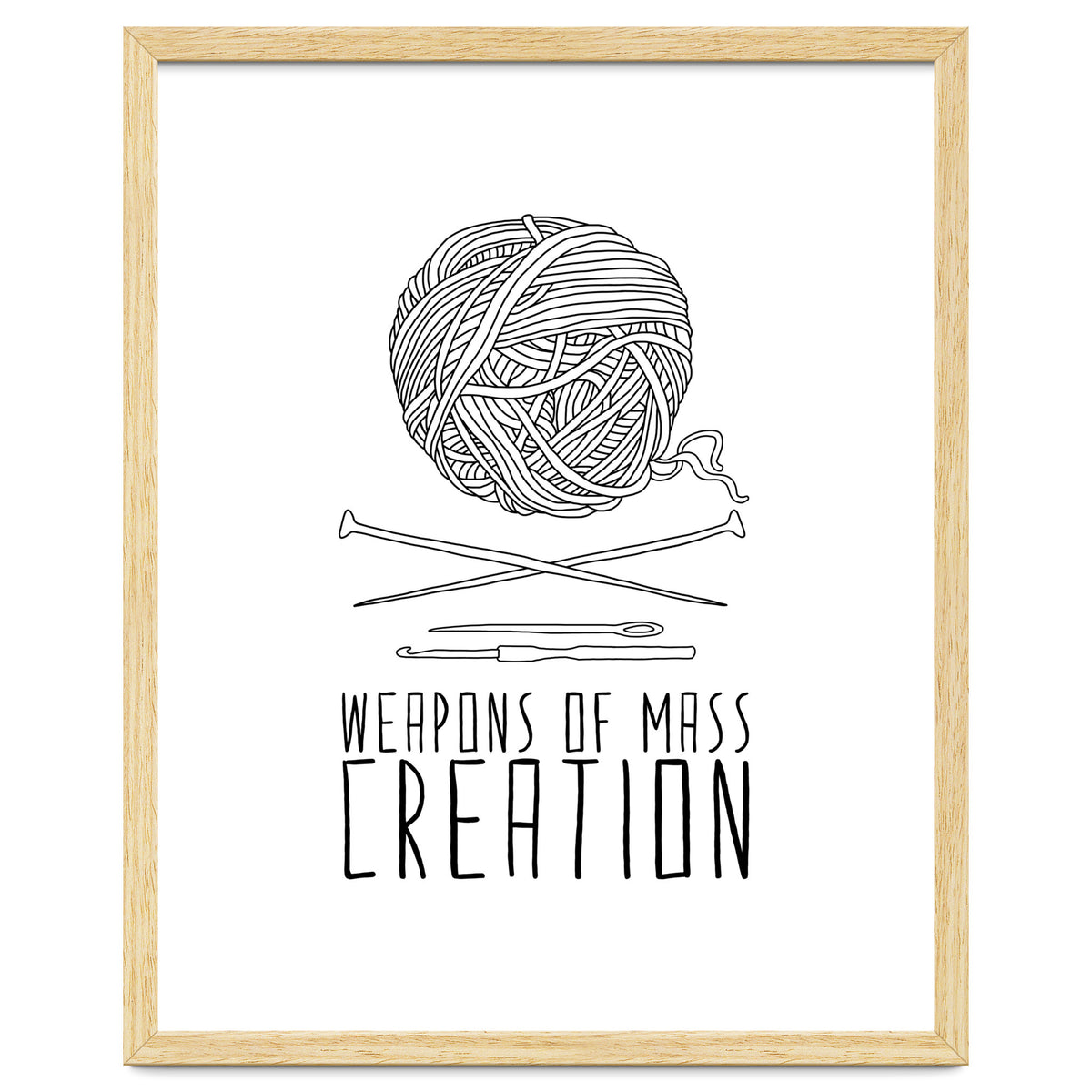 Weapons Of Mass Creation - Knitting