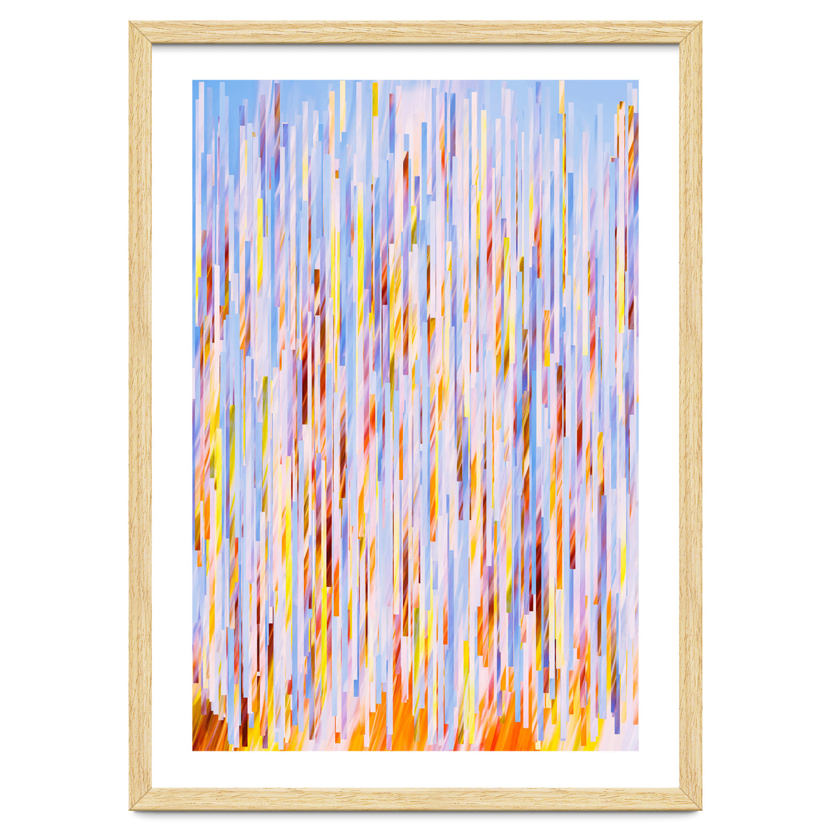 Urban Living | Abstract Geometric Shapes Digital Painting | eclectic Modern Contemporary Boho Chic