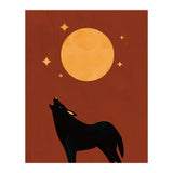 Wolf Full Moon (Print Only) thumbnail