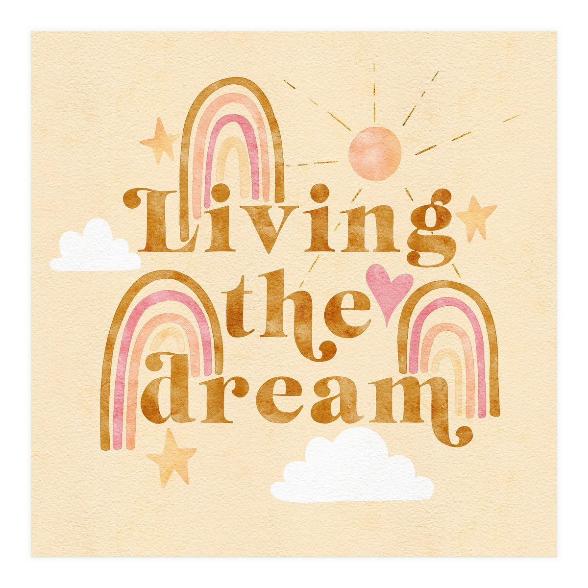 Living The Dream (Print Only)