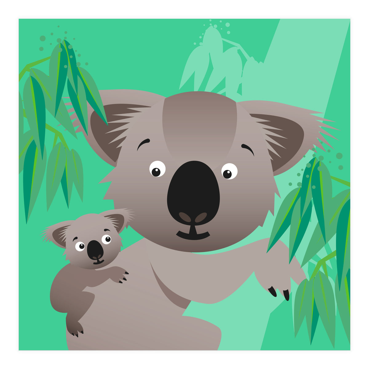 Kids Room Koalas (Print Only)