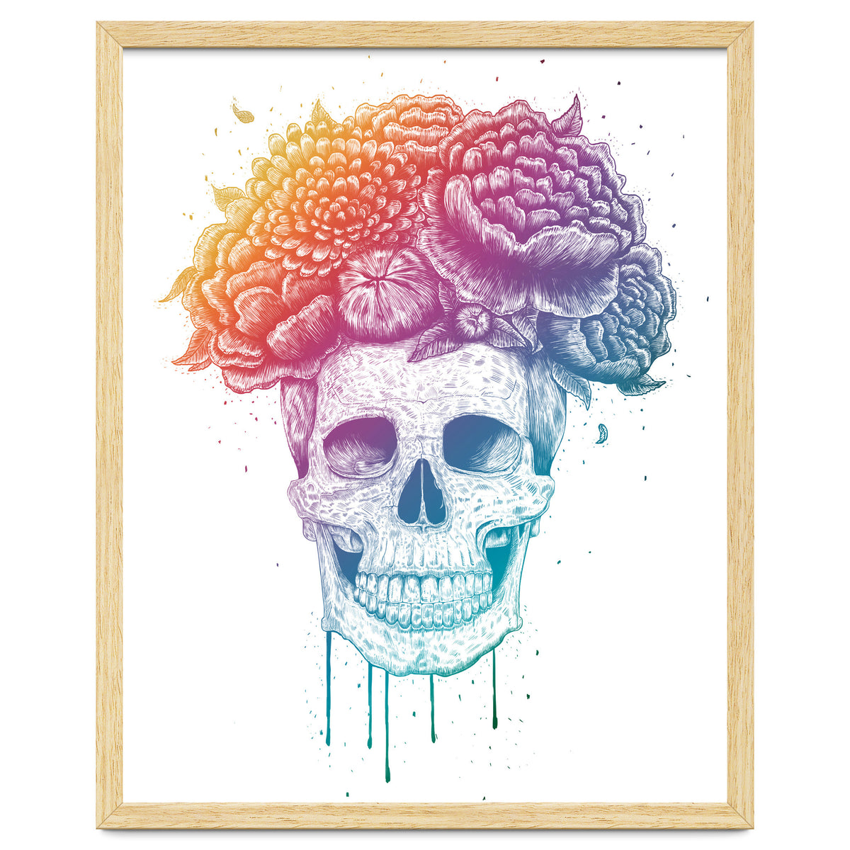 Colorful Skull