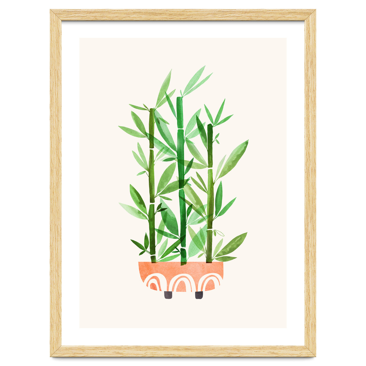 Happy Bamboo Houseplant