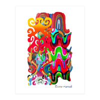 Pop Abstract Asimetrico 13 Copia (Print Only)