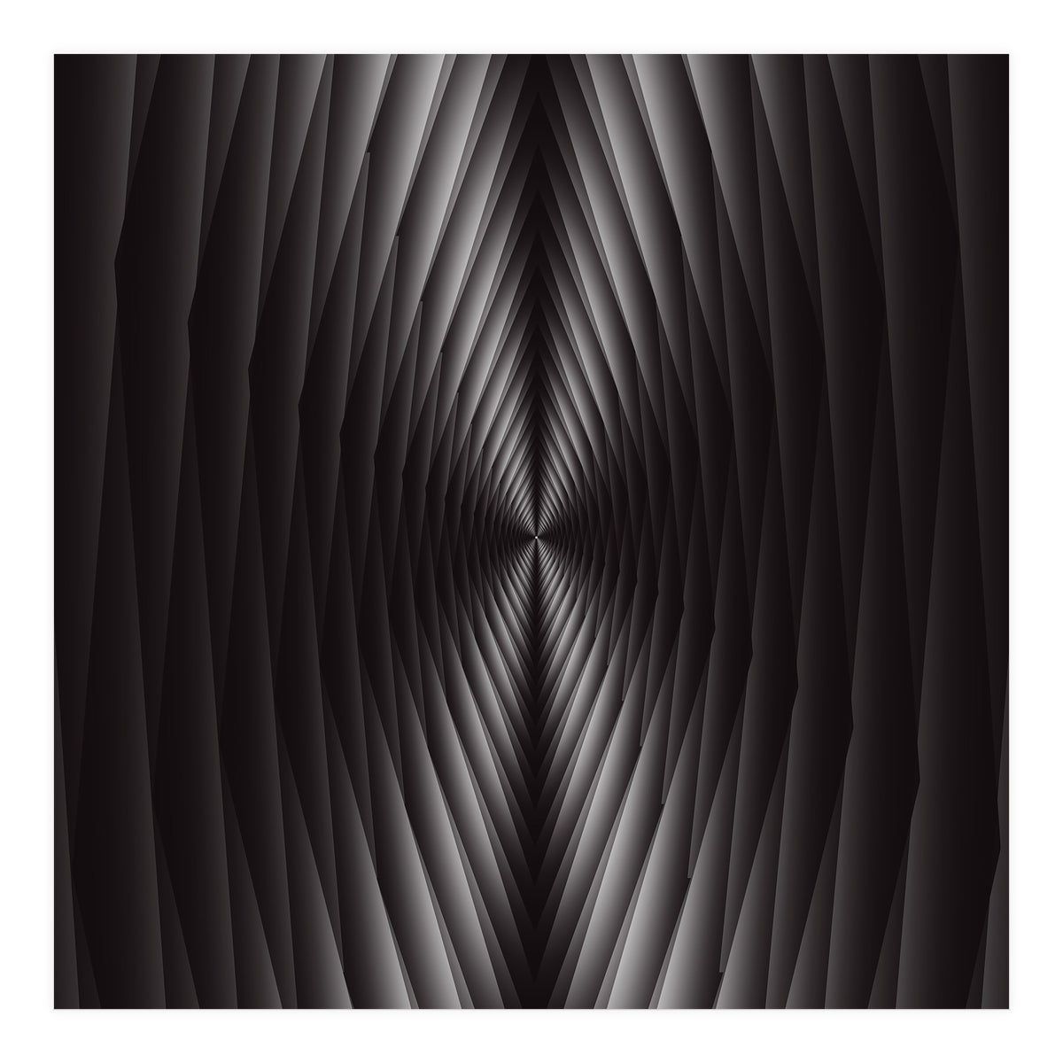 Monochrome Spiral Background  (Print Only)