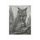 Winter Owl (Print Only) thumbnail