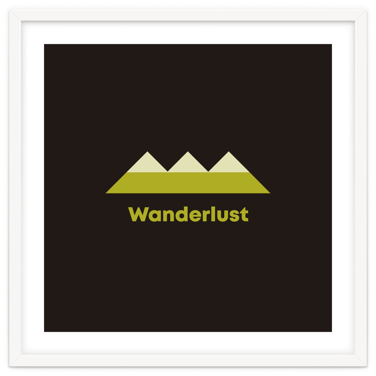 Wanderlust | modern typography