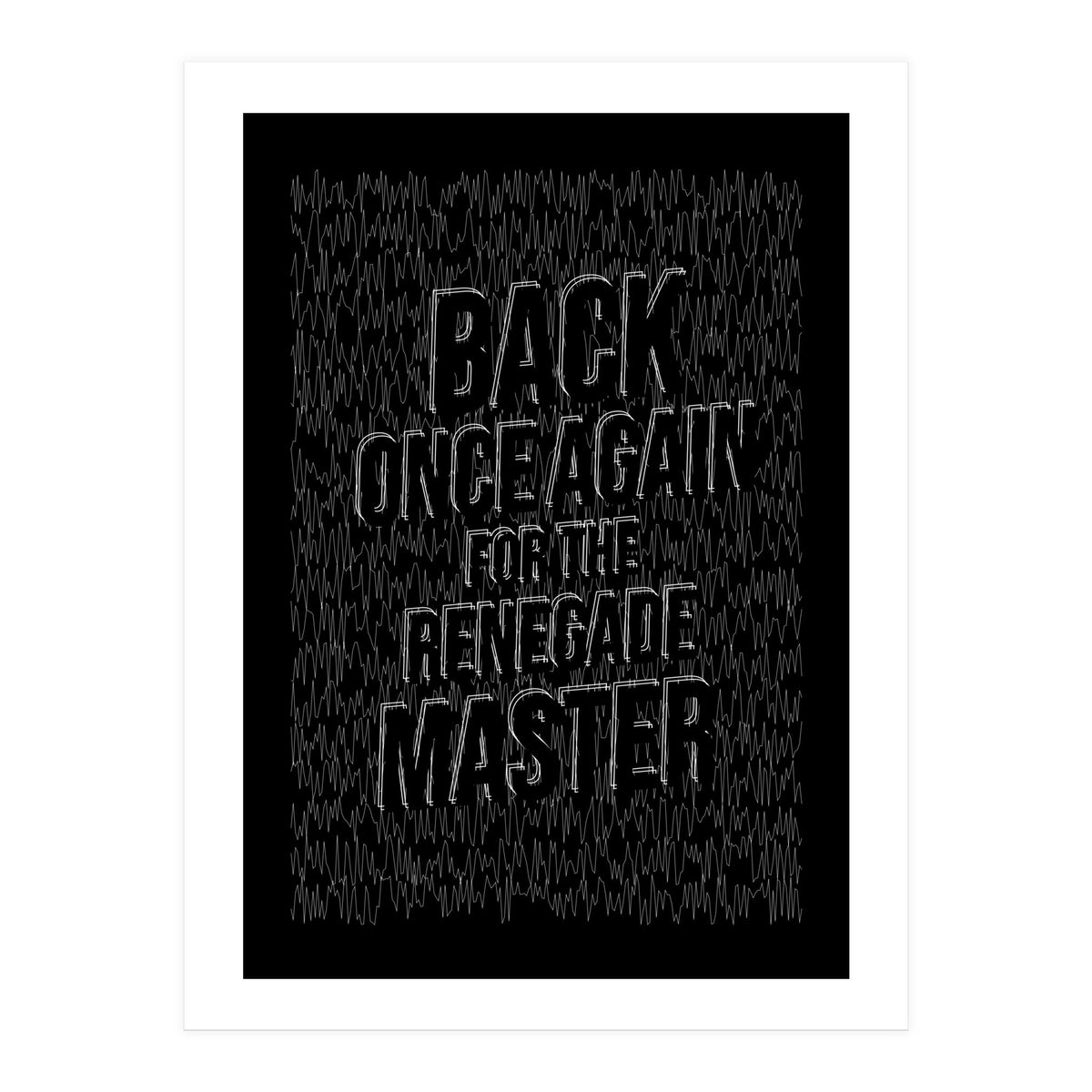 Renegade Master (Print Only)