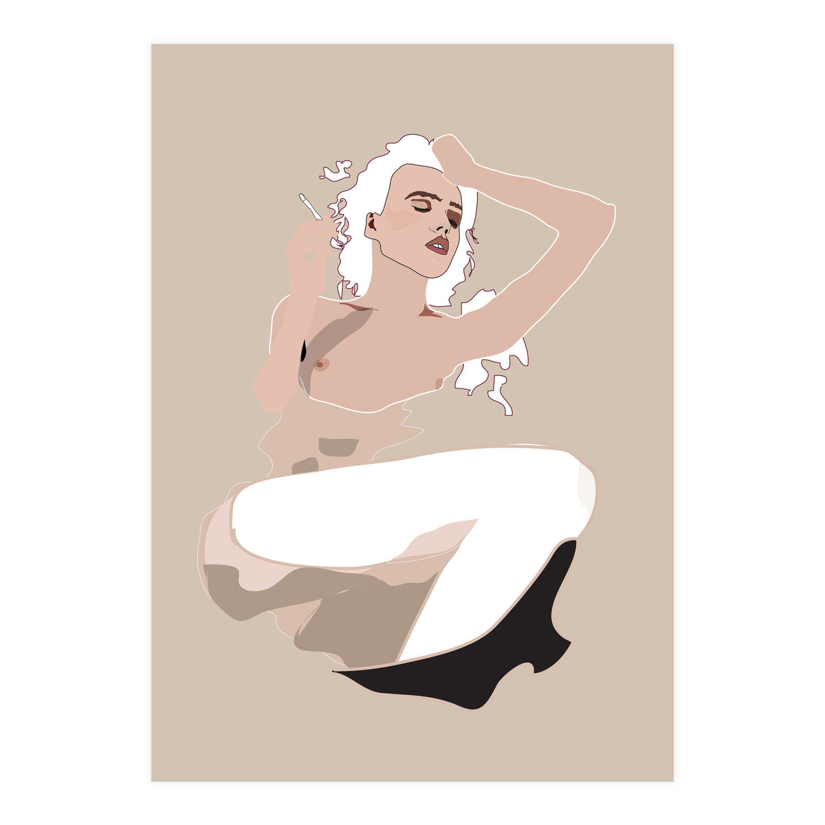 Bathing (Print Only)