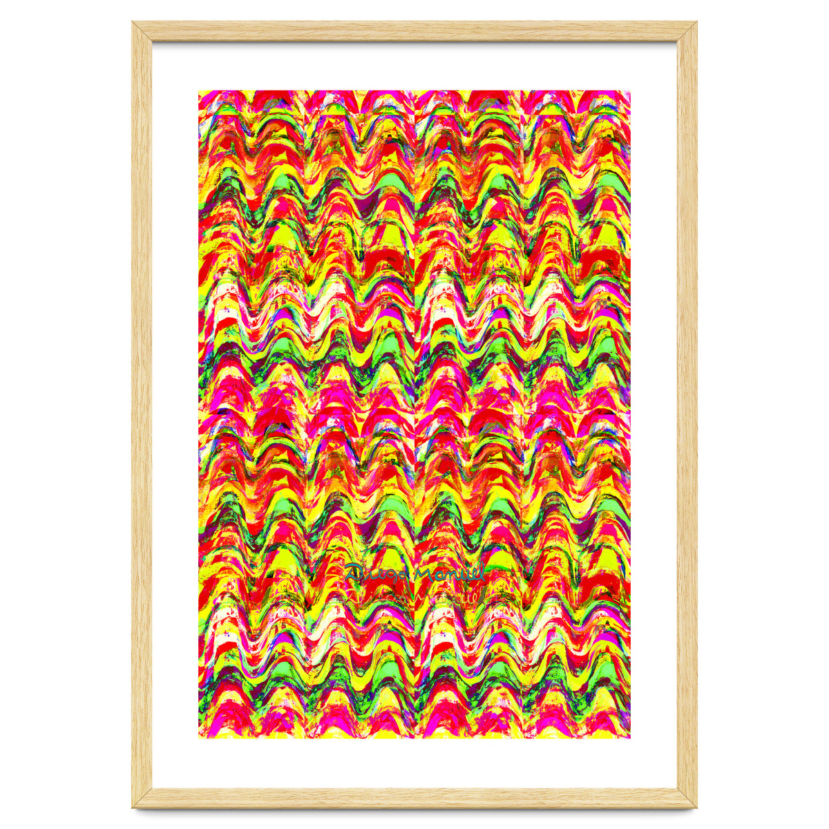 Pop abstract color full