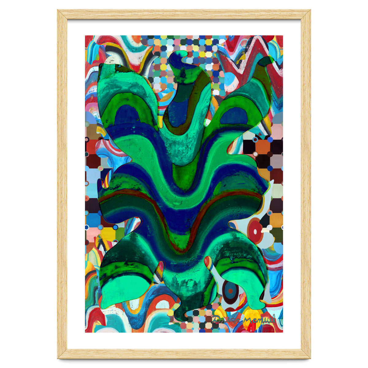 Pop Abstract 2023 Tapiz 91