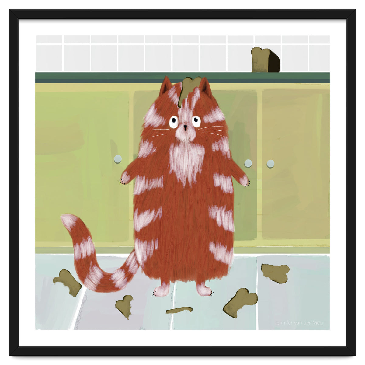 Cat 20: Me? No, I don't like bread!