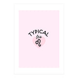 Typical Leo Horoscope Print (Print Only) thumbnail