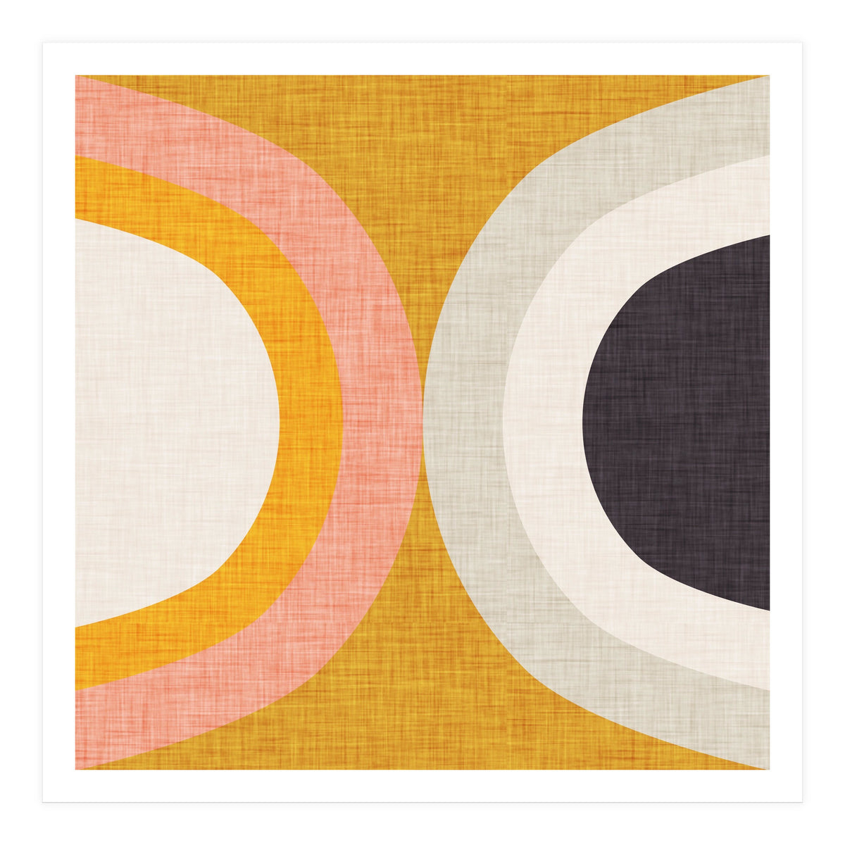 New Mid Mod Yellow  (Print Only)