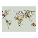 Vintage Botanical Map - Green (Print Only) thumbnail