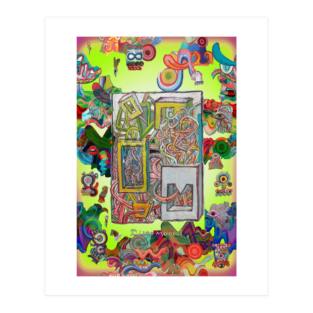 Graffitis 2021 Tapiz 11 (Print Only)