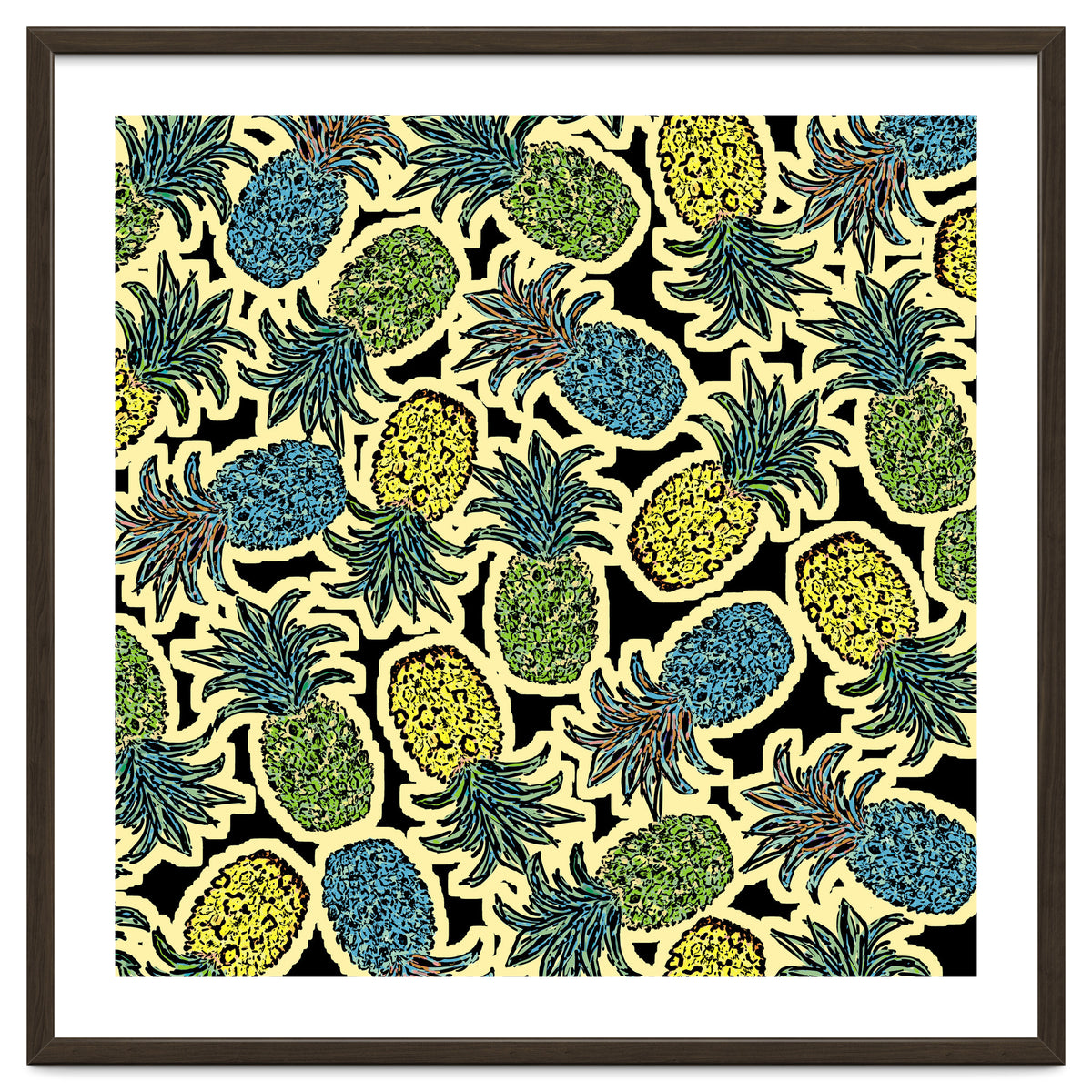 Pineapple Pandemonium Retro Tone